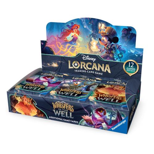 Disney Lorcana Whispers in the Well Booster Box