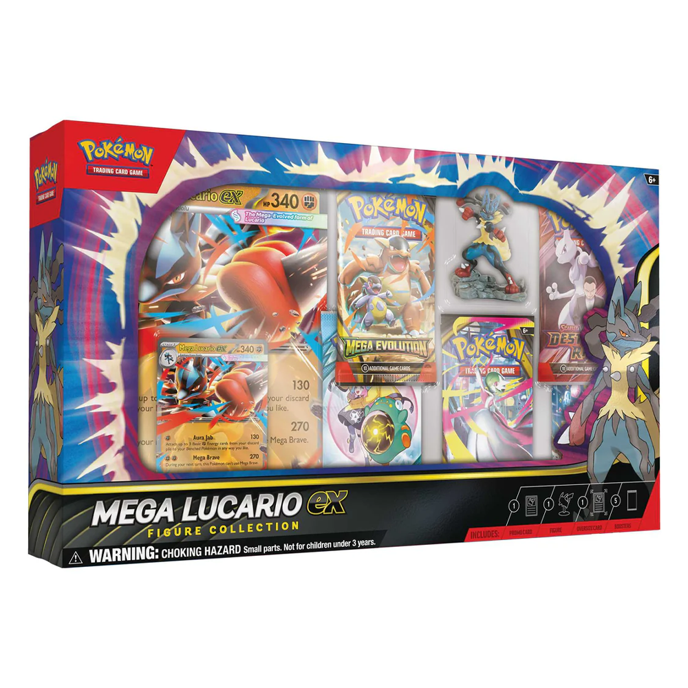 Pokémon Mega Lucario ex Figure Collection