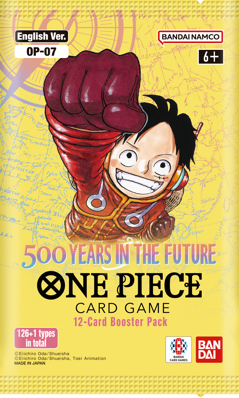 One Piece OP07 500 Years in the Future Booster Pack
