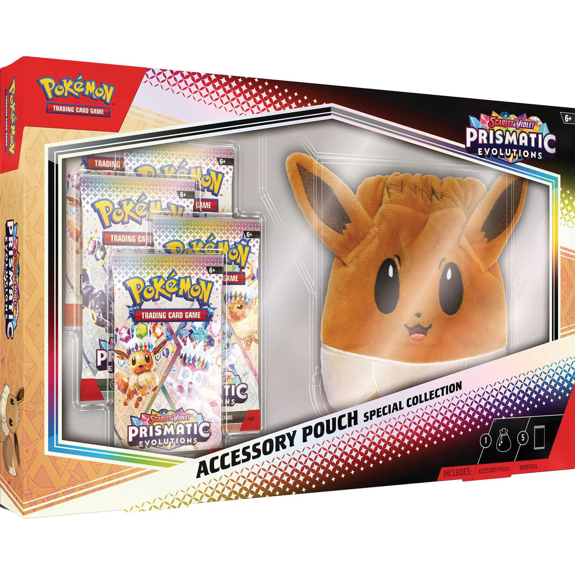 PRE-ALLOCATED - Pokémon Prismatic Evolutions - Accessory Pouch Special Collection
