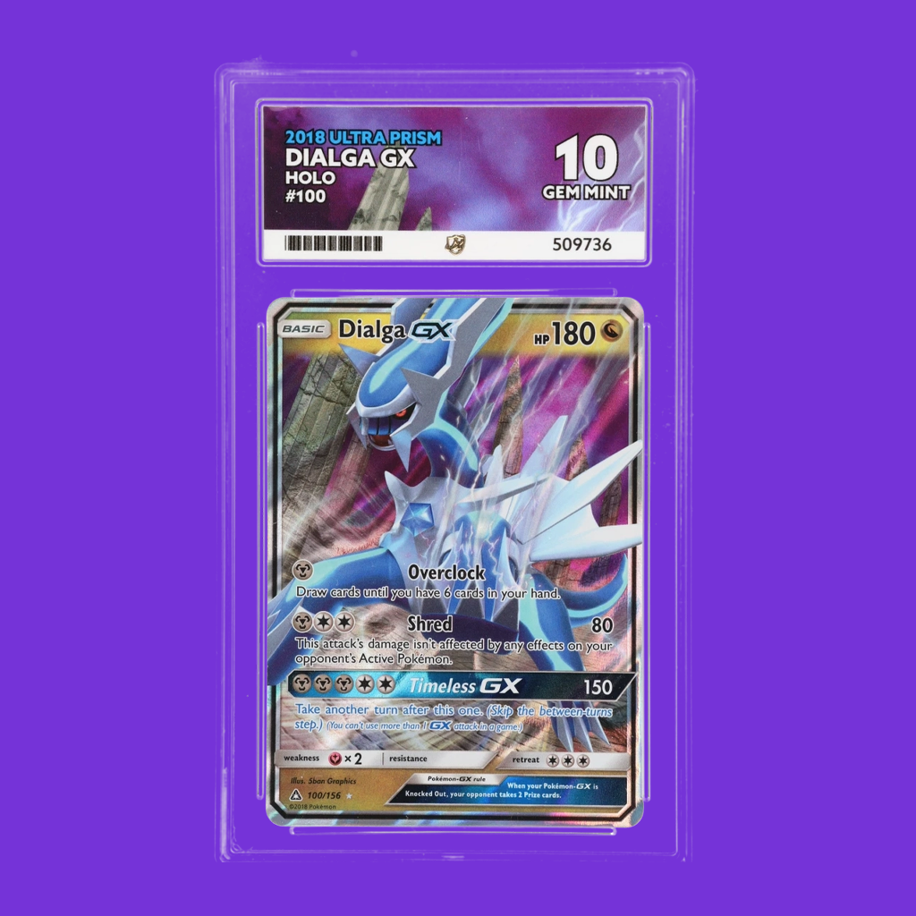 Ace 10 Dialga GX 100/156 English Ultra Prism 2018