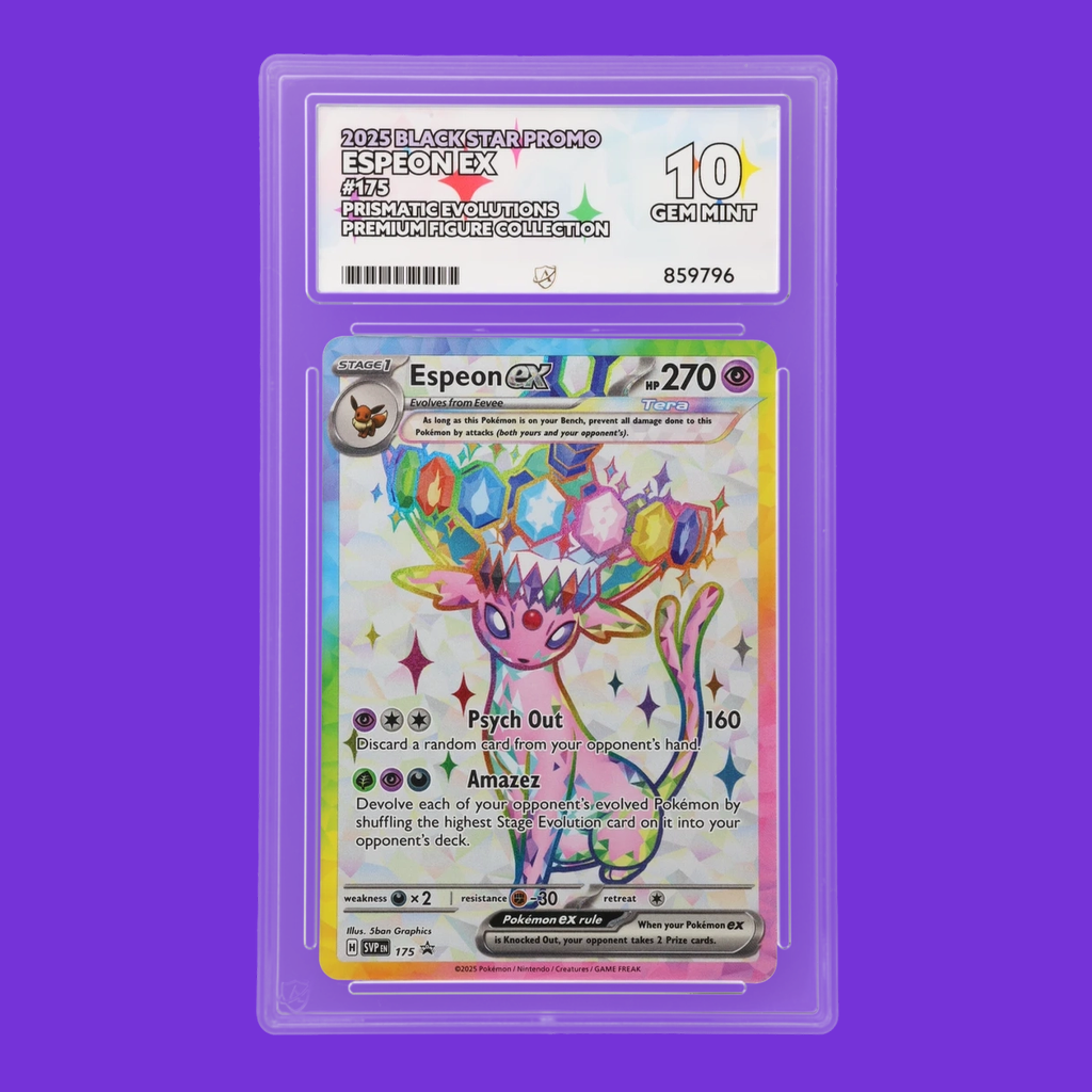 Ace 10 Espeon SVP 175 Premium Figure Collection Promo ENG