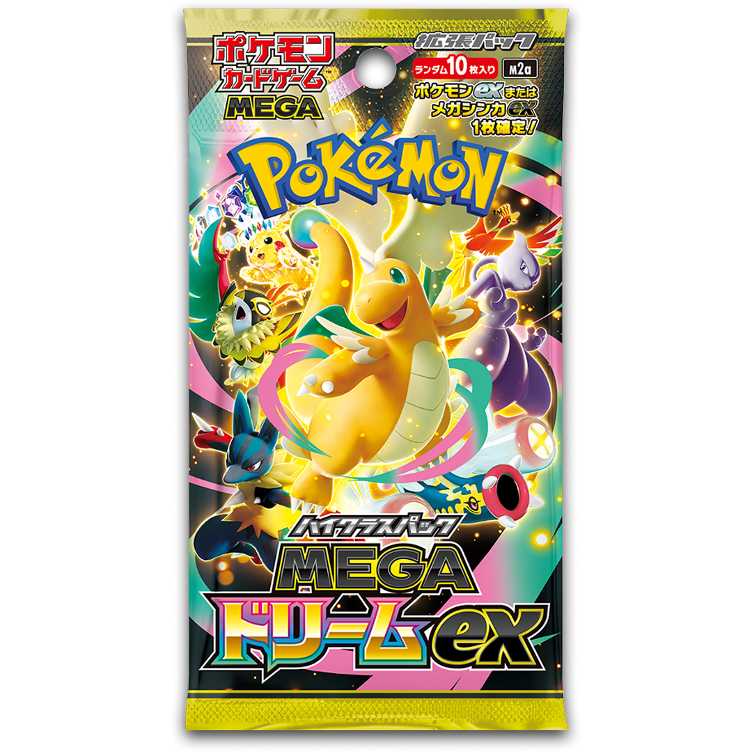 Pokémon Mega Dream ex Japanese Booster Pack
