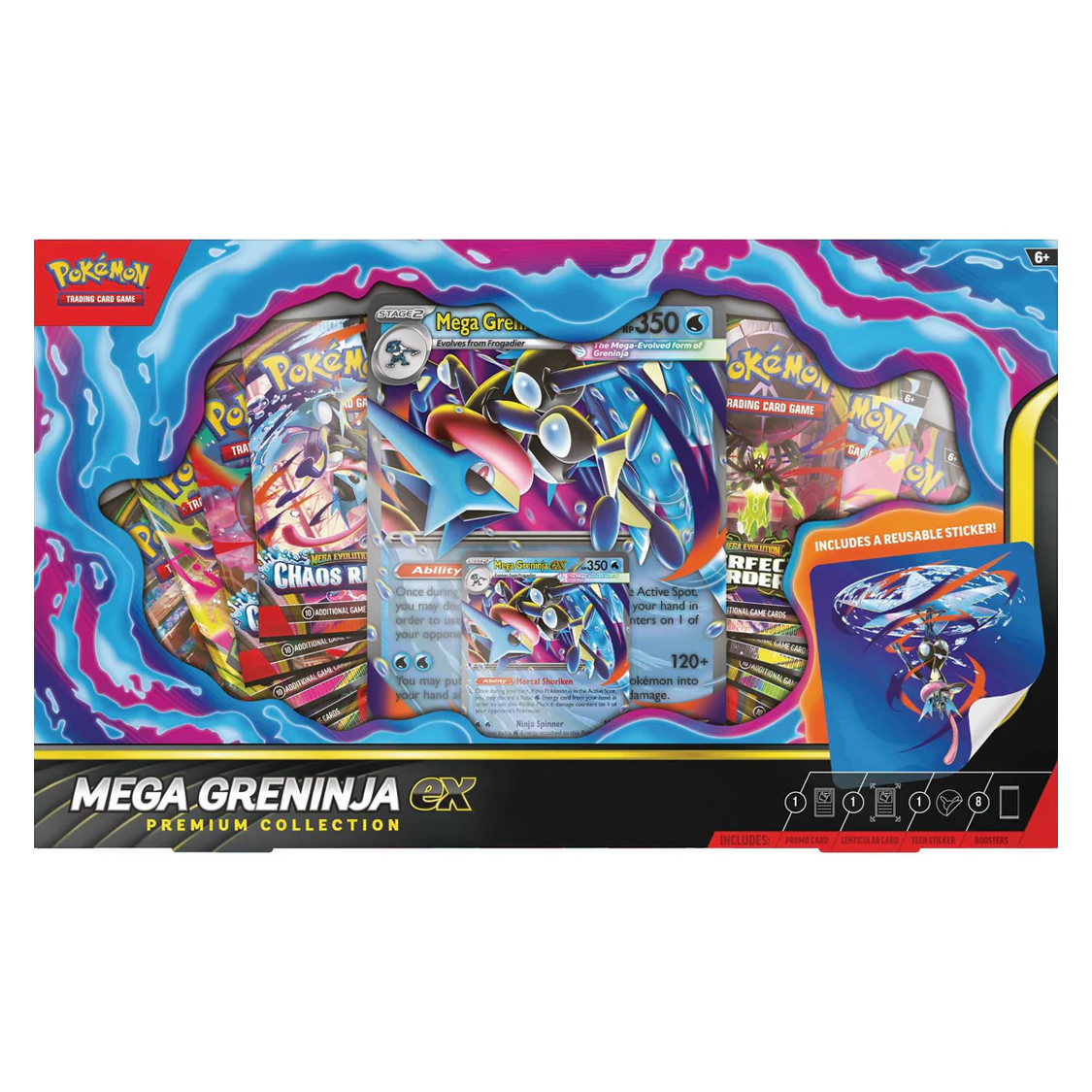 Pokémon TCG: Mega Greninja ex Premium Collection