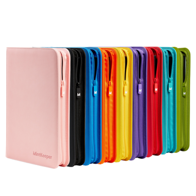 MintKeeper - 9 Pocket Premium Zip Trading Card Binder