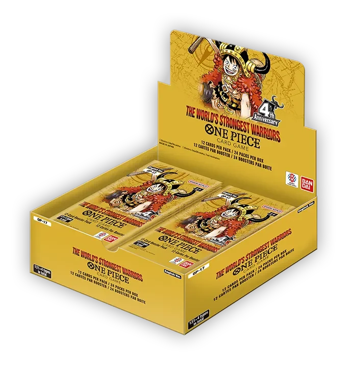 One Piece OP17 The World's Strongest Warriors Booster Box
