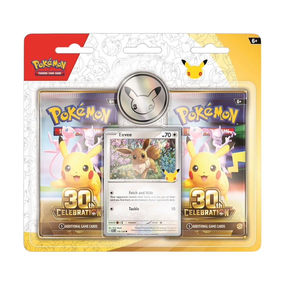 Pokémon 30th Celebration 2 Pack Blister