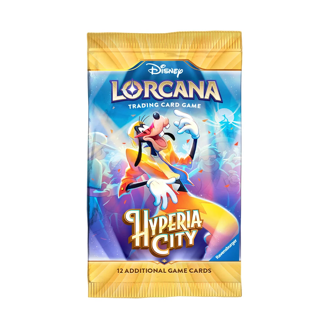 Disney Lorcana Hyperia City Booster Pack
