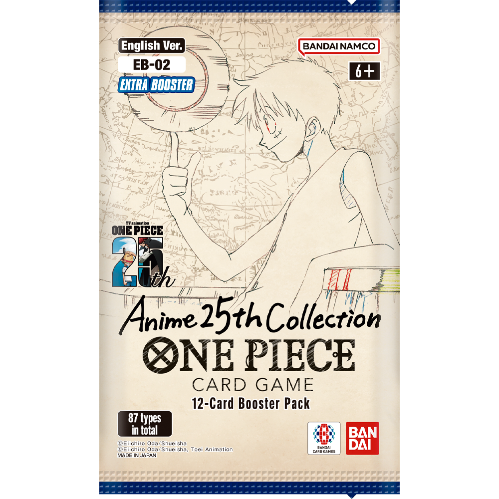 One Piece EB02 Anime 25th Collection Booster Pack