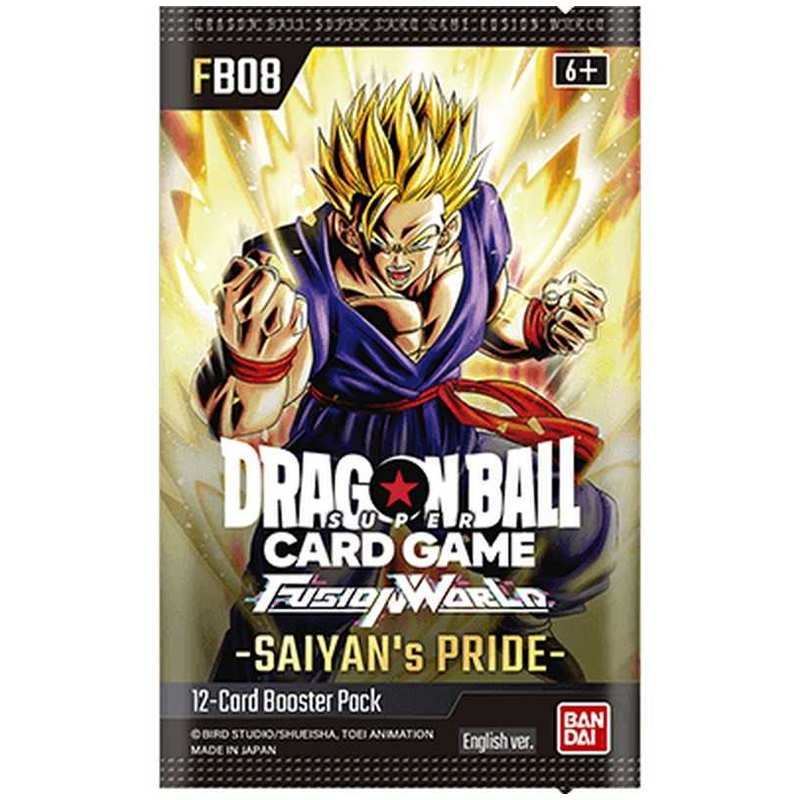 Dragon Ball Super: Fusion World 08 Saiyan's Pride Booster Pack