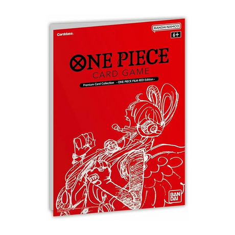 SEALED CASE - BANDAI One Piece Premium Card Collection Film Red Edition Folder Binder Limited Edition