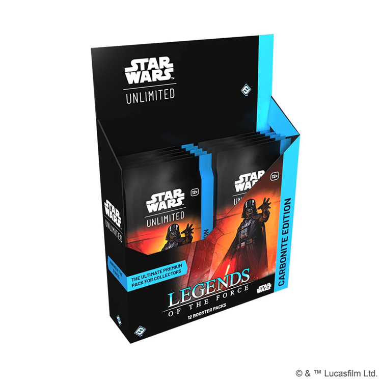 Star Wars: Unlimited Legends of the Force Carbonite Booster Box