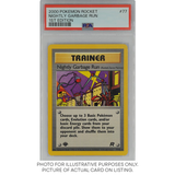 2000 Pokémon Team Rocket Nightly Garbage Run 1st Edition - PSA 5