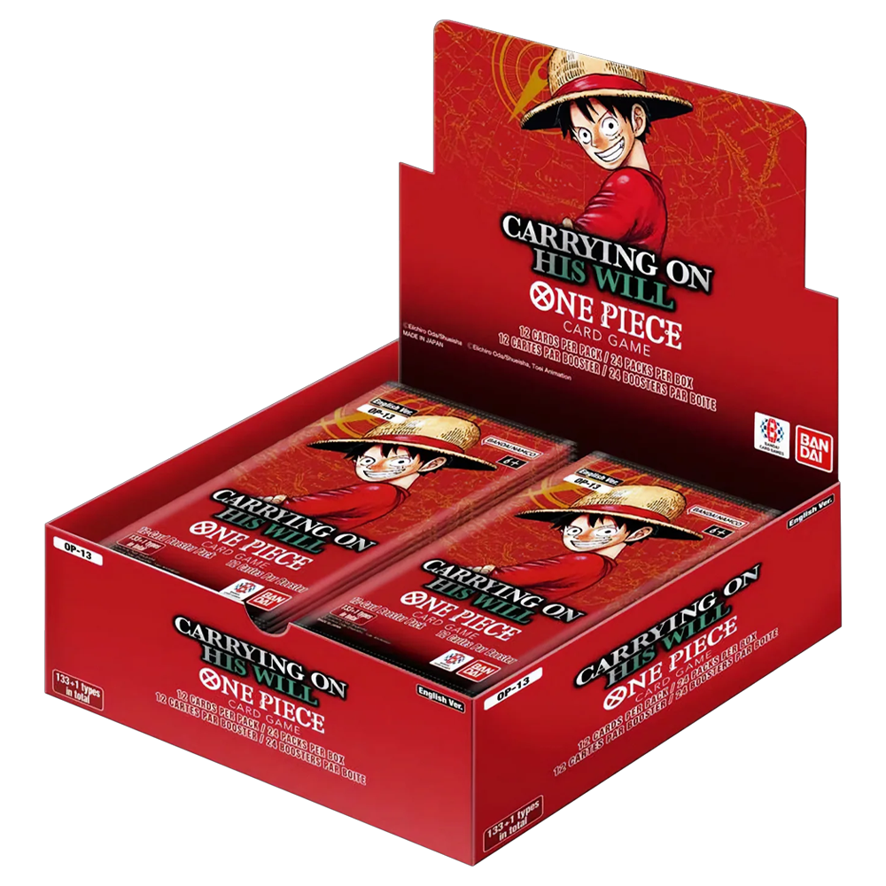 PRE-ORDER: One Piece OP-13 Carrying On His Will Booster Box
