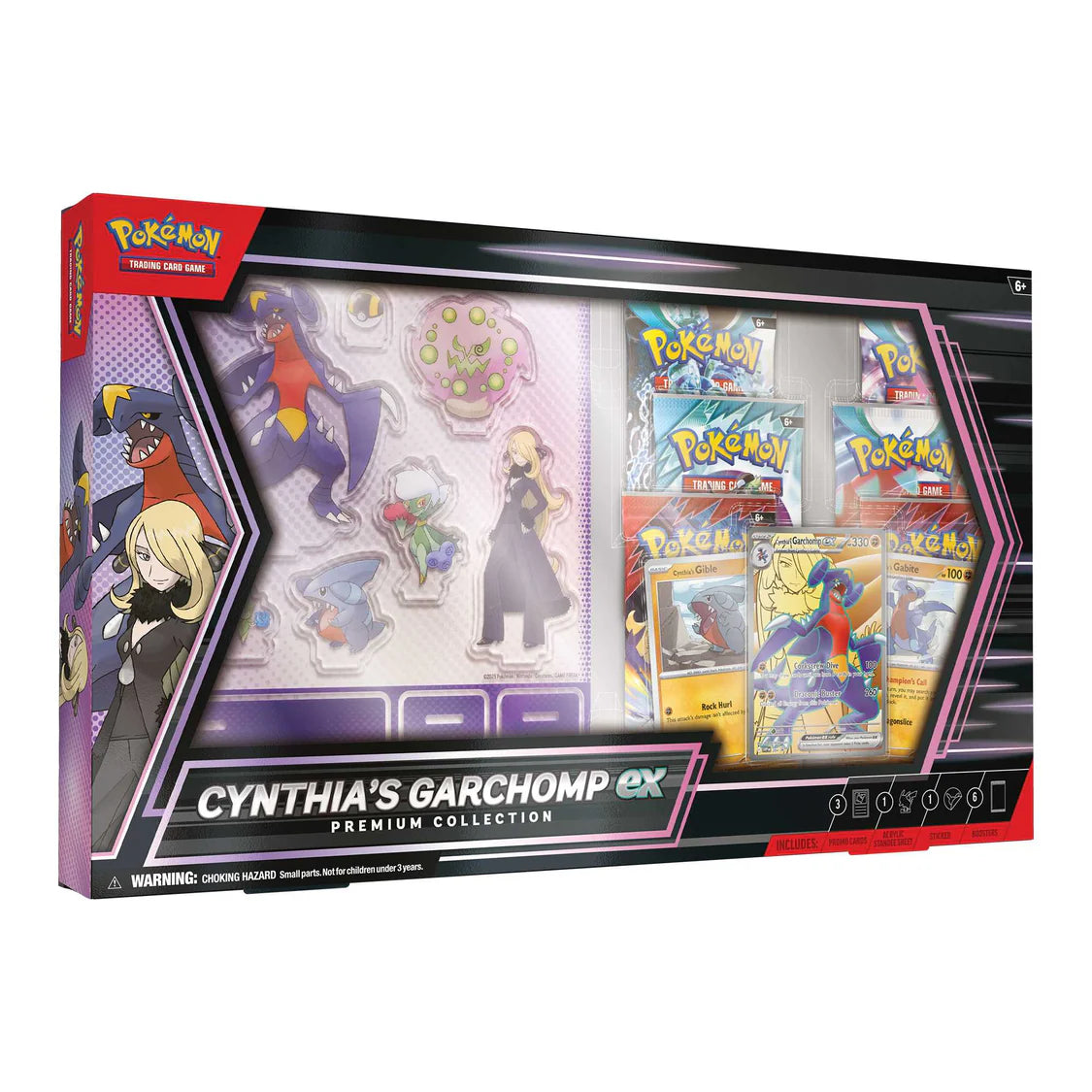 Pokémon Cynthia's ex Garchomp Premium Collection