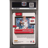 2022 Donruss Optic Brock Purdy Stars Rookie - PSA 9