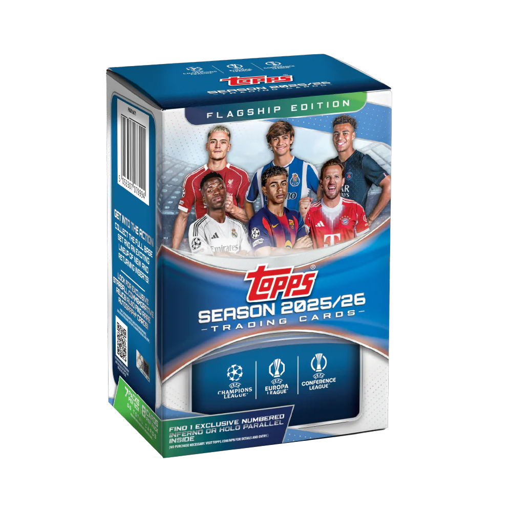 Topps UEFA Club Competitions Flagship 2025-26 Value Box
