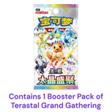 Pokémon Terastal Grand Gathering - Badge Set (Chinese)