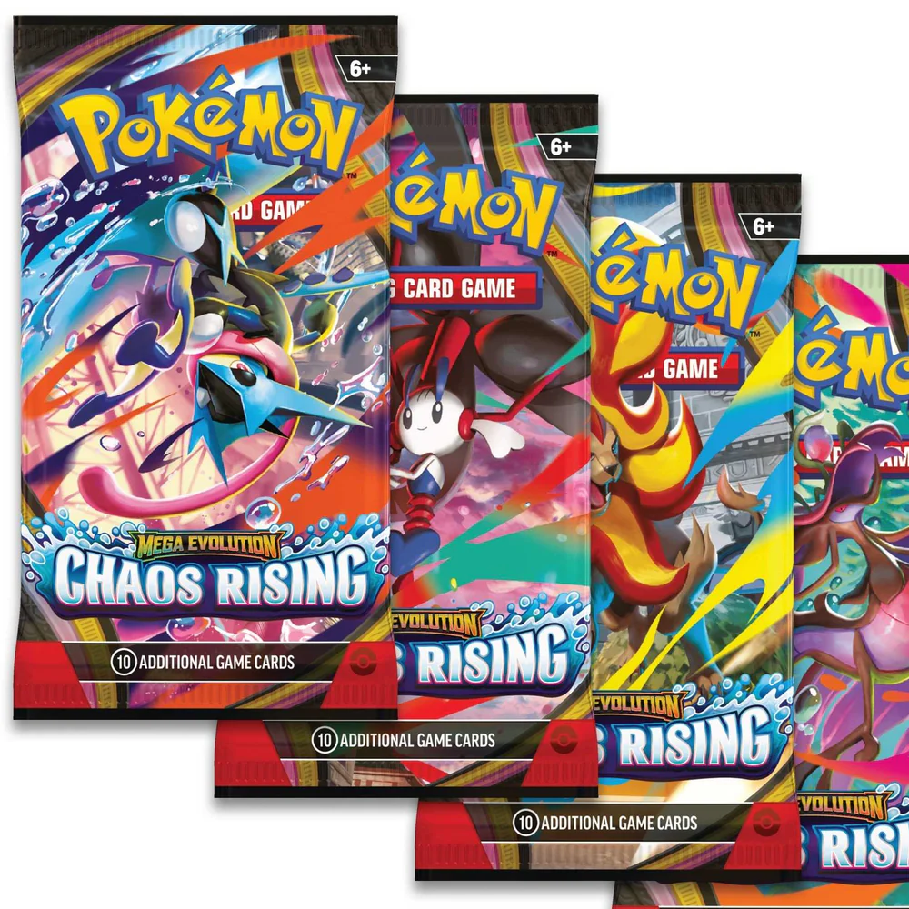 Pokémon Mega Evolution Chaos Rising Booster Pack