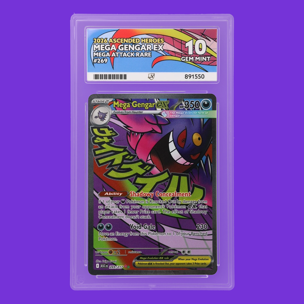 Ace 10 Mega Gengar EX Mega Attack Rare English 269/217