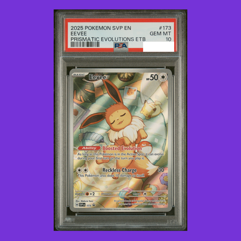 PSA 10 Eevee SVP 173 Prismatic Evolutions ETB Promo