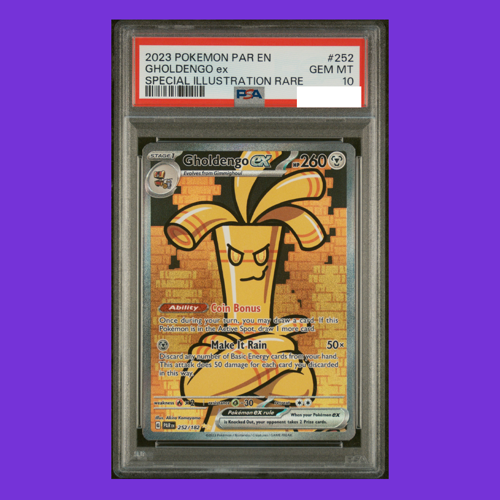 PSA 10 Gholdengo ex SIR Paradox Rift English 252/182