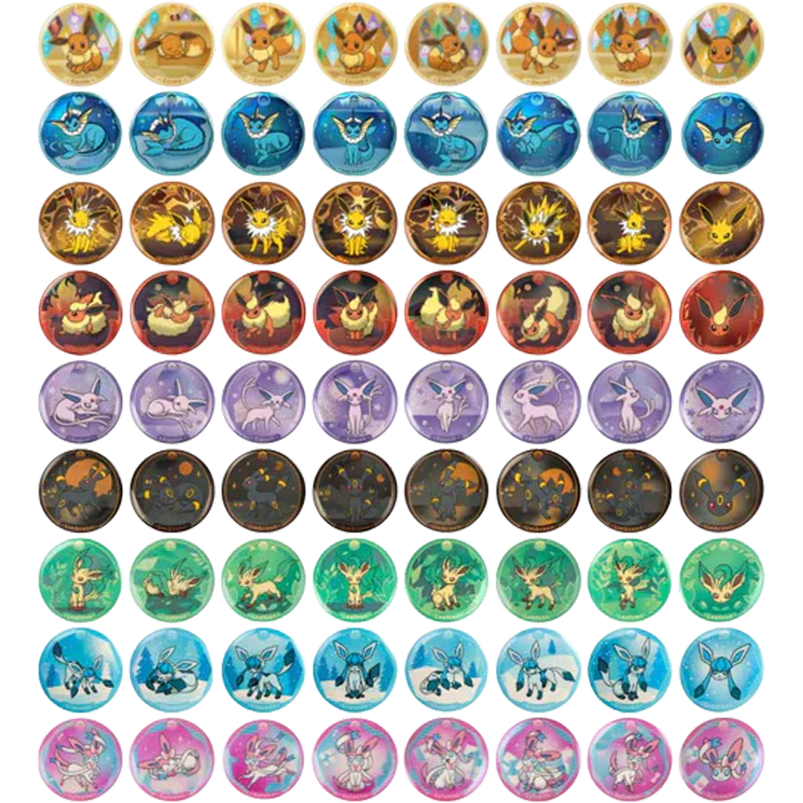 Pokémon Terastal Grand Gathering - Badge Set (Chinese)