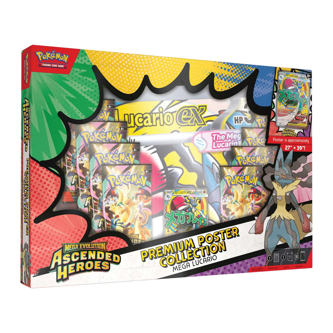 Pokémon Mega Evolution Ascended Heroes - Premium Poster Collection