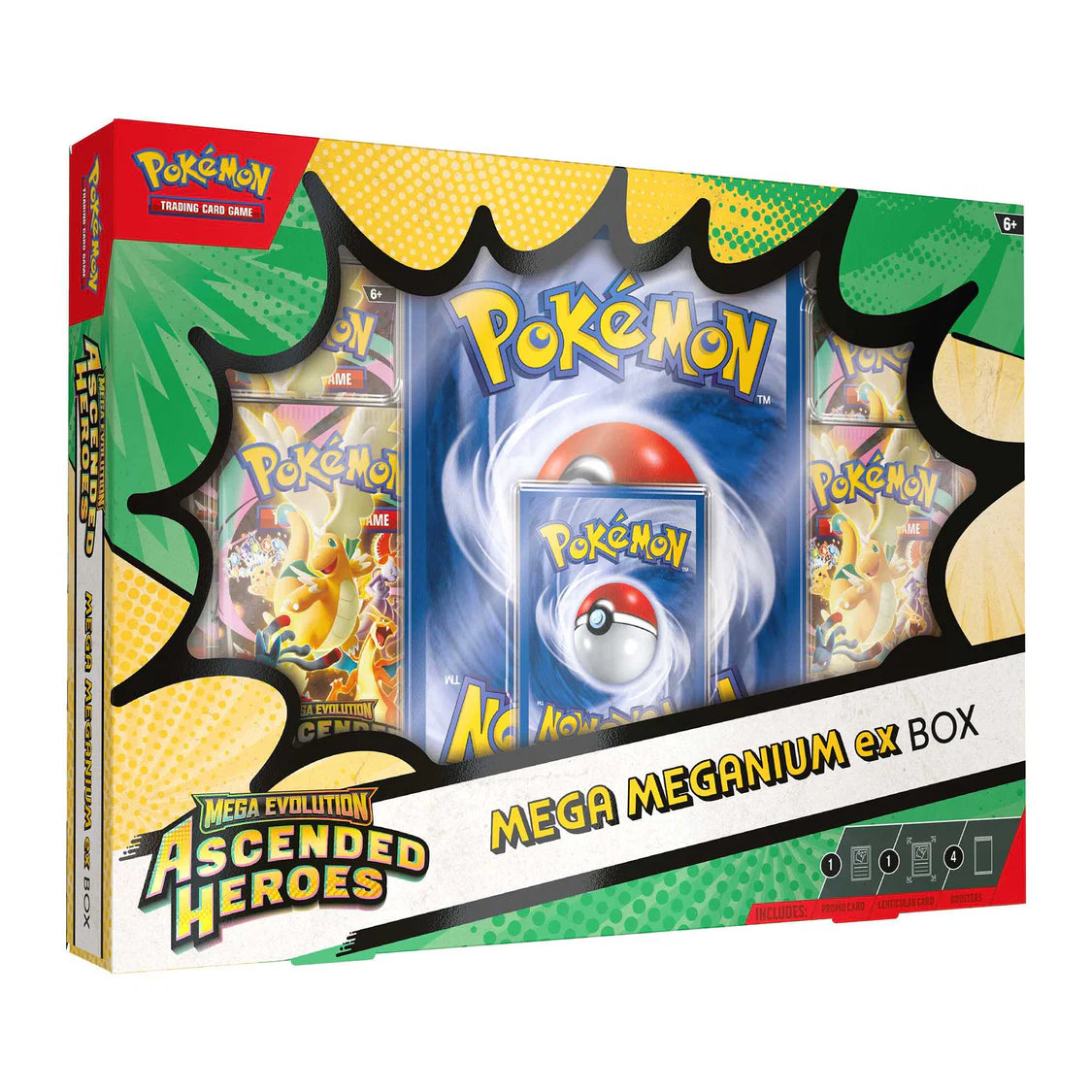 Pokémon Mega Evolution Ascended Heroes - Mega Meganium ex Box