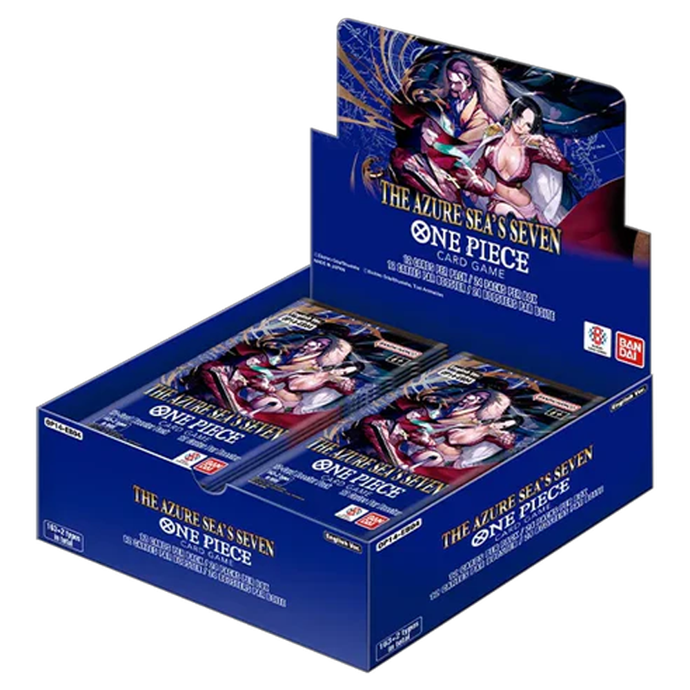 PRE-ORDER: One Piece OP14 & EB04 The Azure Sea's Seven Booster Box