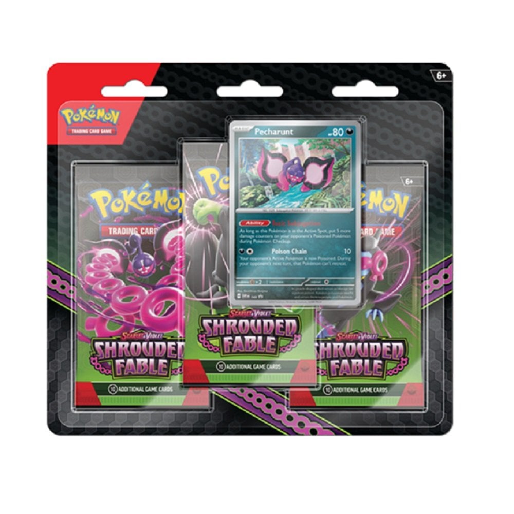 Pokémon Shrouded Fable 3-Pack Blister